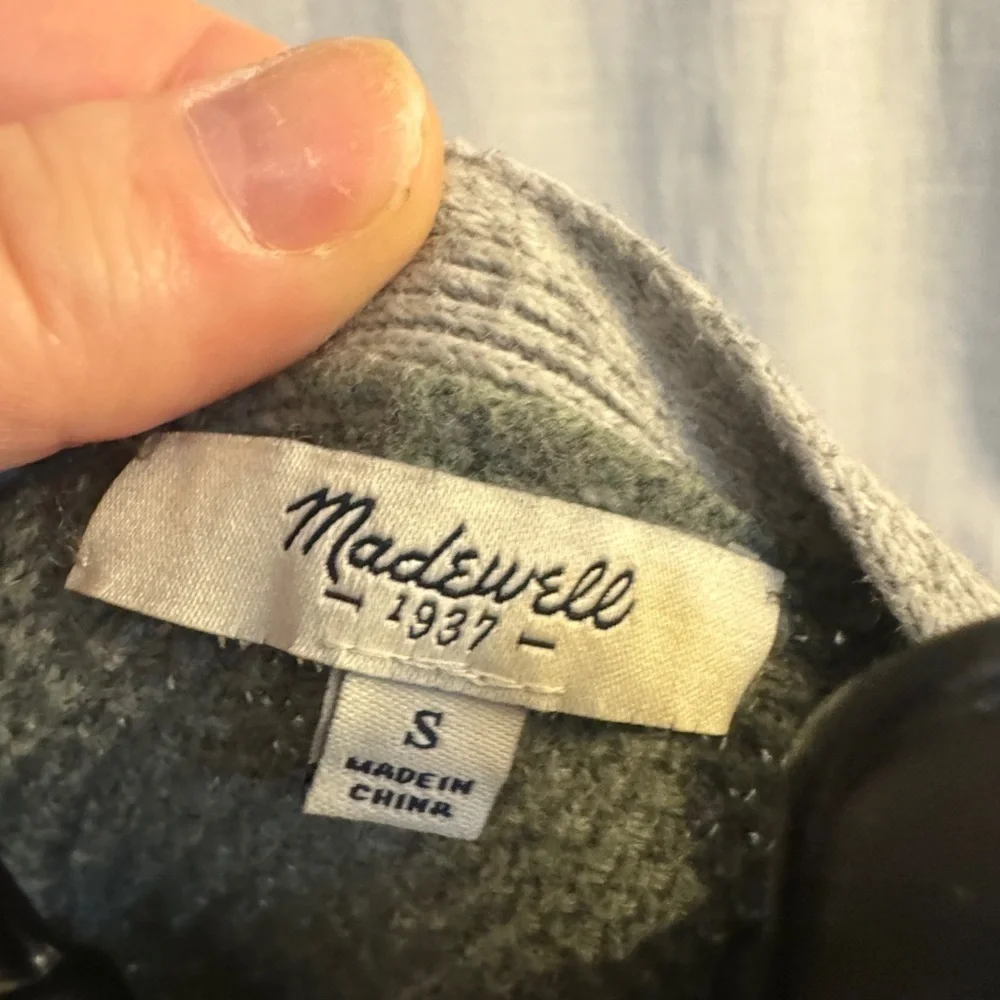 Madewell Knit Cross Front Sweater